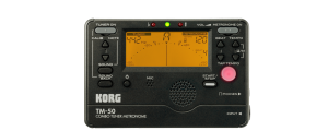 Korg TM50-BK Metronome Tuner Combo Unit