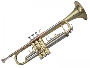 LJ Hutchen Bb Rose Brass Trumpet